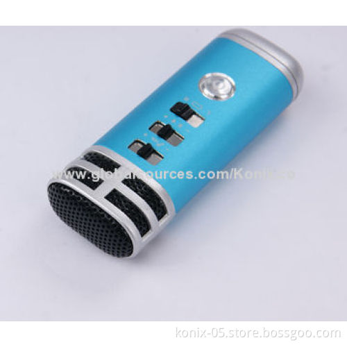Hot selling k8 mini colorful pocket karaoke singing microphone for entertainment